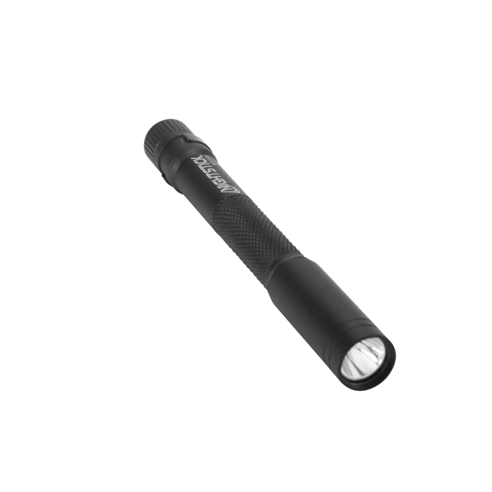 Metal Mini-Tac Flashlight, 2 AAA,  Black