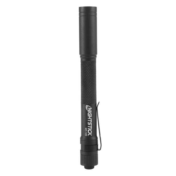 Metal Mini-Tac Flashlight, 2 AAA,  Black