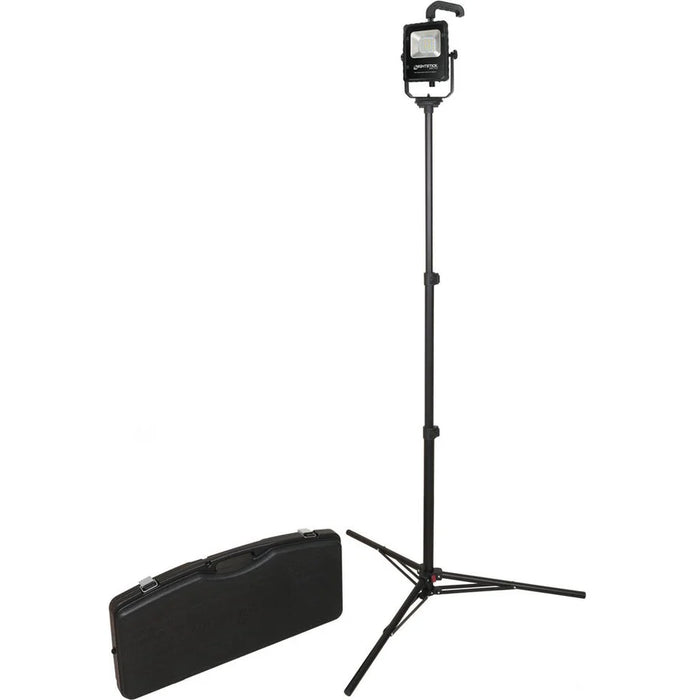Scene Light w/Magnetic Base Kit w/6' Tripod & Carry Case, 1,000 Lumens , Li-Ion, Black
