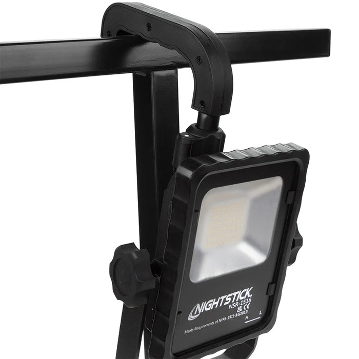 Scene Light w/Magnetic Base & Telescoping Handle, 2,500 Lumens , Li-Ion, Black