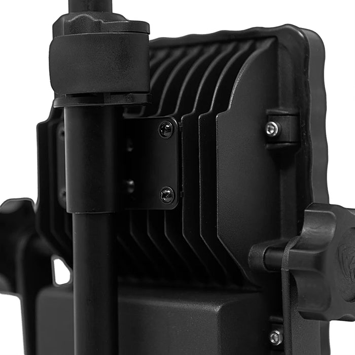 Scene Light w/Magnetic Base & Telescoping Handle, 2,500 Lumens , Li-Ion, Black