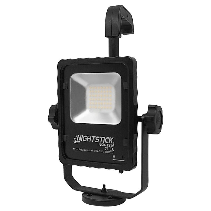 Scene Light w/Magnetic Base & Telescoping Handle, 2,500 Lumens , Li-Ion, Black
