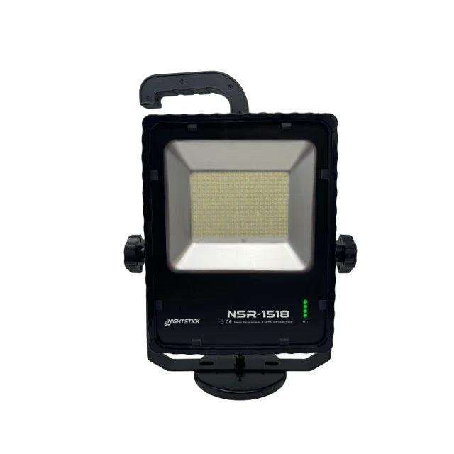 Scene Light w/Magnetic Base & Telescoping Handle, 12,500 Lumens , Li-Ion, Black