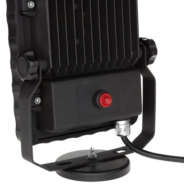3,000 Lumen LED Magnetic Stand Area Light, 12' 18/3 SVT Cord & Single Sealed Push Button Switch