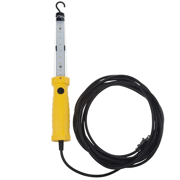 1,200 Lumen LED Corded Work Light w/Magnetic Hook, 25' 18/2 SJTW Cord