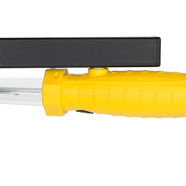 1,200 Lumen LED Work Light w/50' of 18/2 SVT Cord & Magnetic Hook on Retractable Reel, Yellow