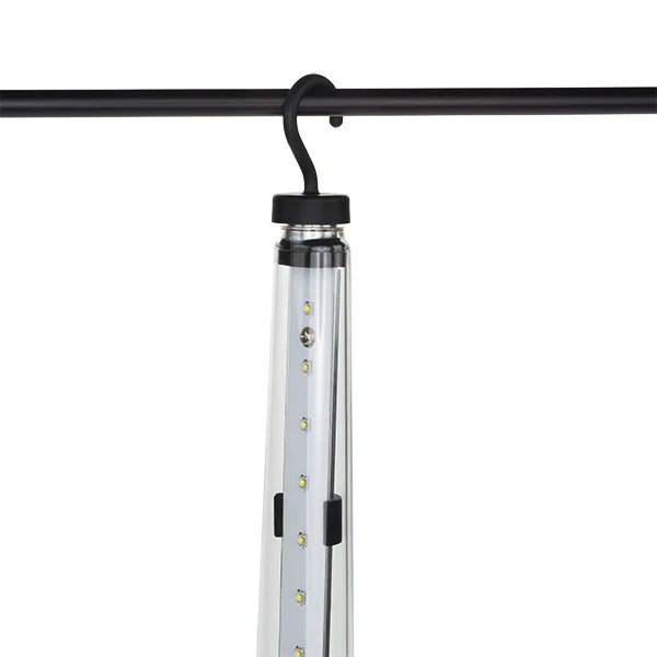 1,200 Lumen LED Work Light w/50' of 18/2 SVT Cord & Magnetic Hook on Retractable Reel, Yellow