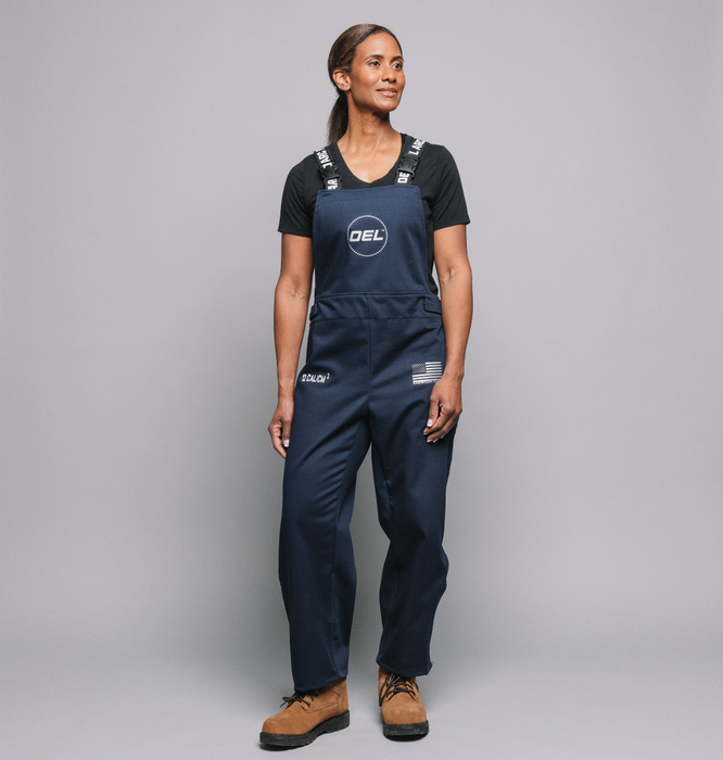 12 CAL Bib Overall, Navy - Women's