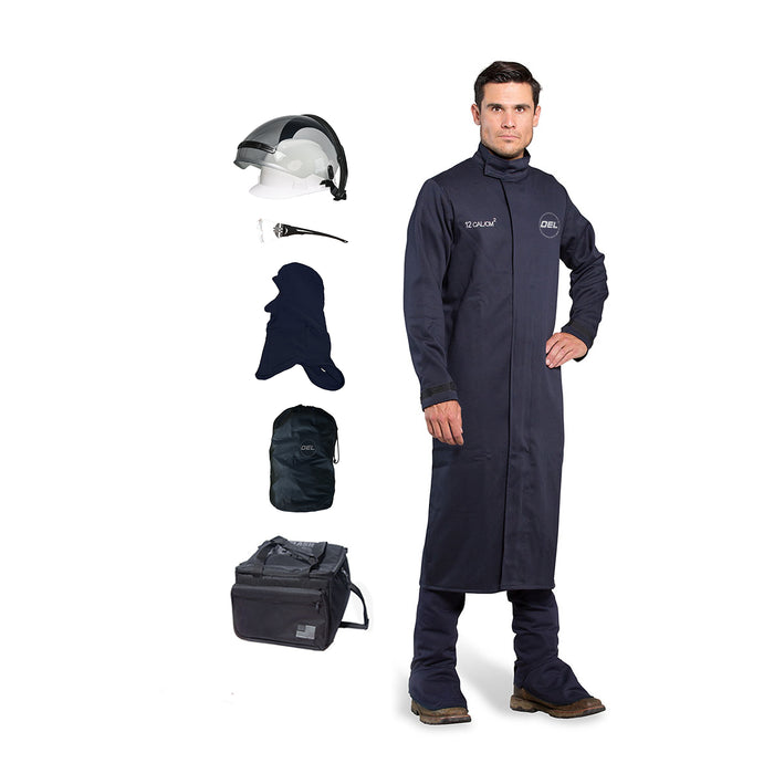12 CAL Coat & HeadGear Kit, Navy - Men's