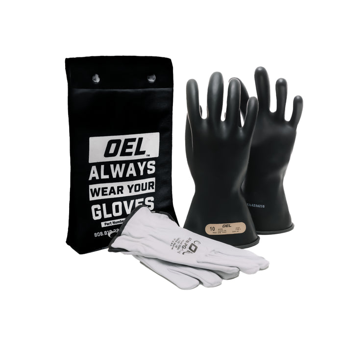 Class 00 Rubber Glove Kit, 11", Low Voltage (500V)- Piedmont Service Group