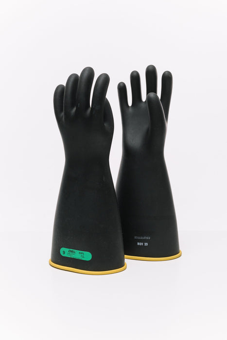Class 3 Rubber Glove Kit, 16", (26,500V), Black
