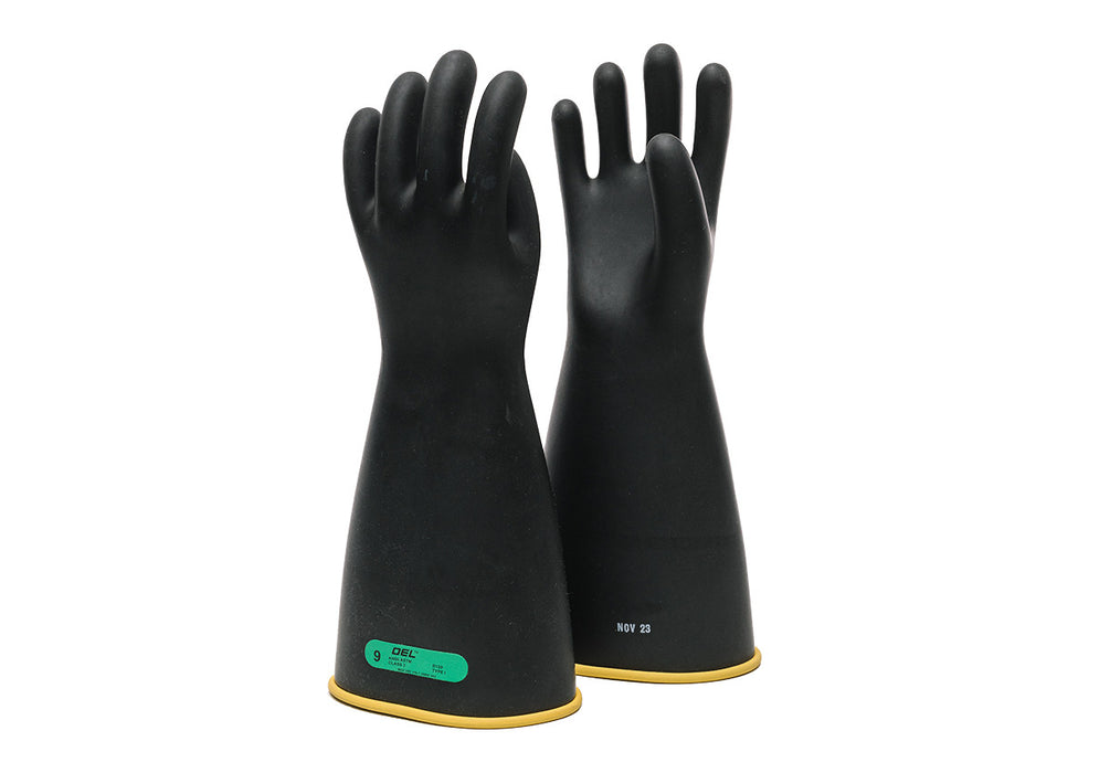Class 3 Rubber Glove (26,500V), 16", Black