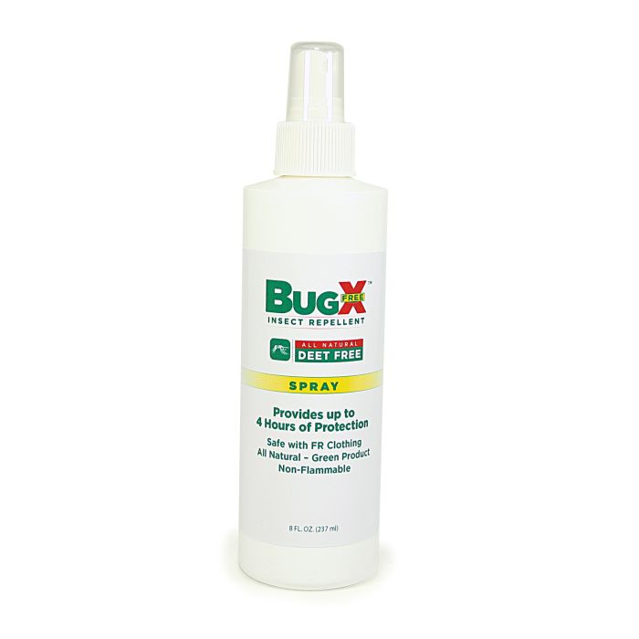 BugX DEET FREE Insect Repellent Spray, 8 oz. Bottle- MasTec