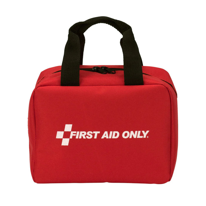 50 Person Bulk First Aid Kit, ANSI A+, Type I & II, Nylon Soft Fabric Case, ANSI 2015 Compliant