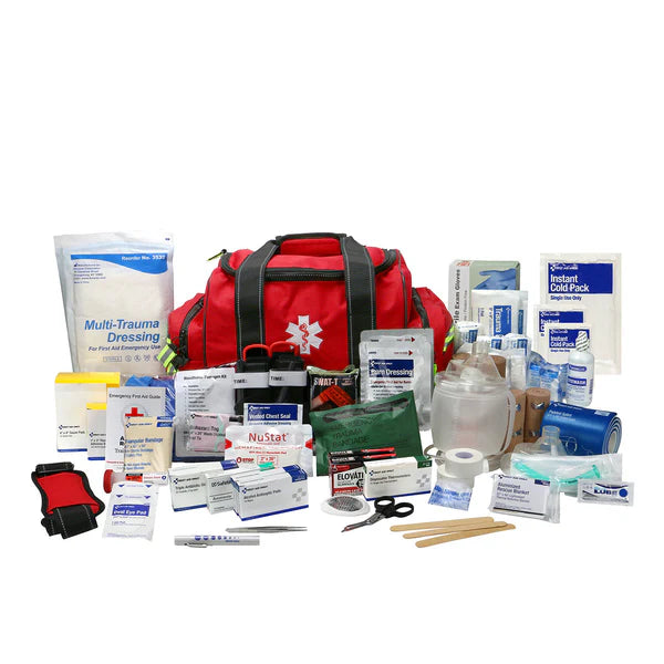 First Responder Bag, Standard plus Bleed Control, Airway Management and BBP