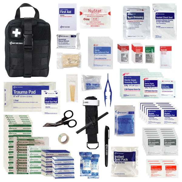 Protection First Aid Attach & Release Outdoor First Aid Kit, 133 Pieces — Safety & Packaging ...