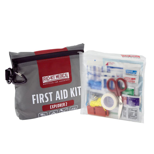 Medium Explorer Watertight First Aid Kit, 76 Pieces