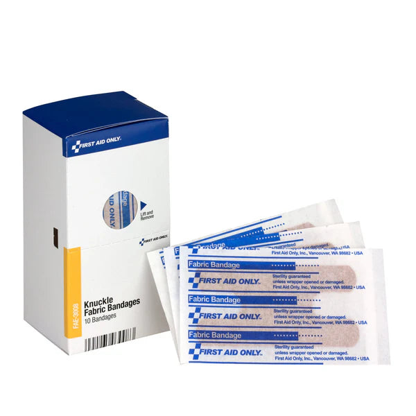 SmartCompliance Refill Fabric Knuckle Bandages, 10/Box