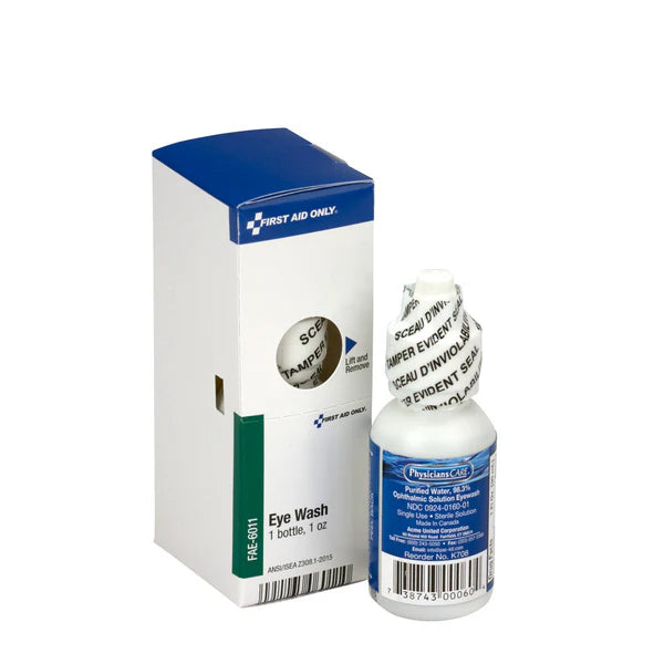 SmartCompliance Refill Eyewash, 1 oz. Bottle, 1 / Box — Safety ...