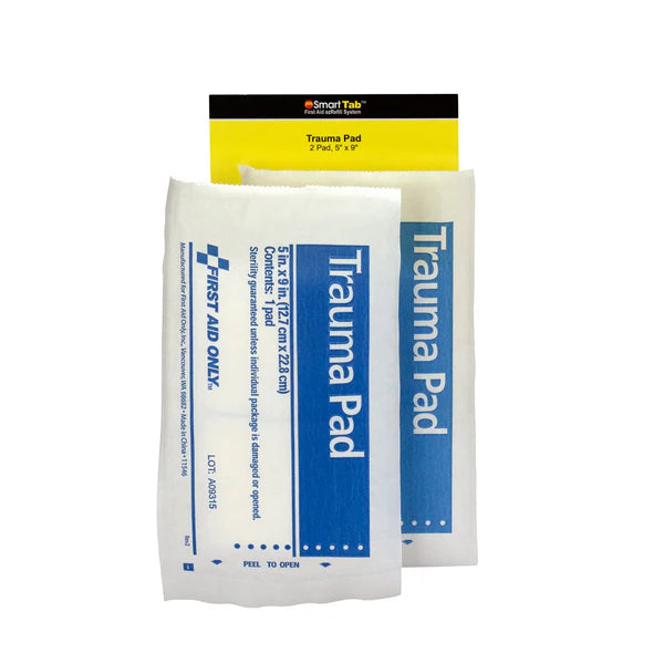 SmartCompliance Refill 5" x 9" Trauma Pad, 2 / Bag