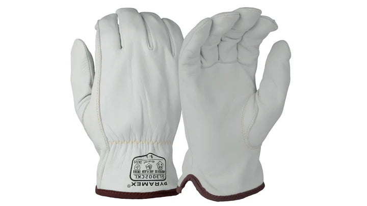 Premium Goatskin Driver, 360º Para-Amid Cut-Resistant Liner, ARC Flash Cat 4, ANSI/ISEA 105 Cut Level A4