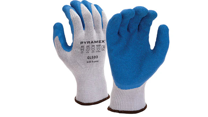 10g Polyester Liner, Crinkle Foam Latex Dipped Palms