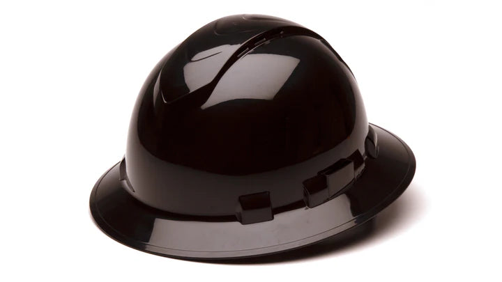 Ridgeline Vented Full Brim Hard Hat - 4-Point Ratchet