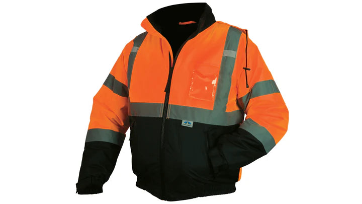 ANSI Class 3 Hi-Vis Lime Jacket