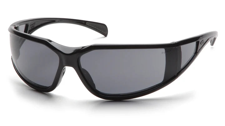 Exeter® - Glossy Black Frame, H2X Anti-Fog Lens