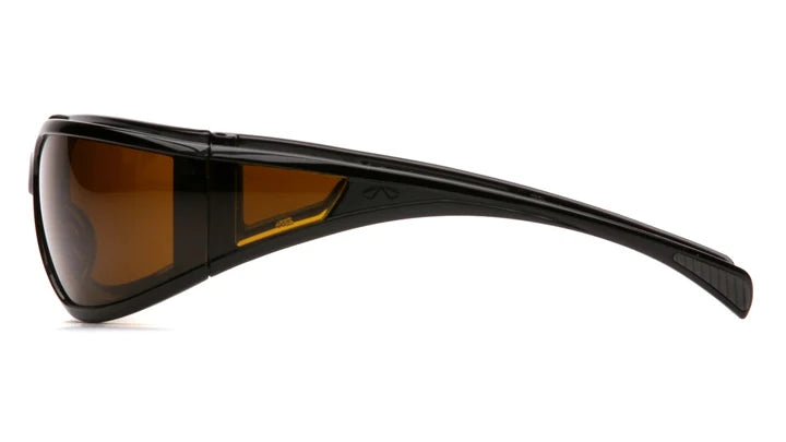 Exeter® - Glossy Black Frame, H2X Anti-Fog Lens