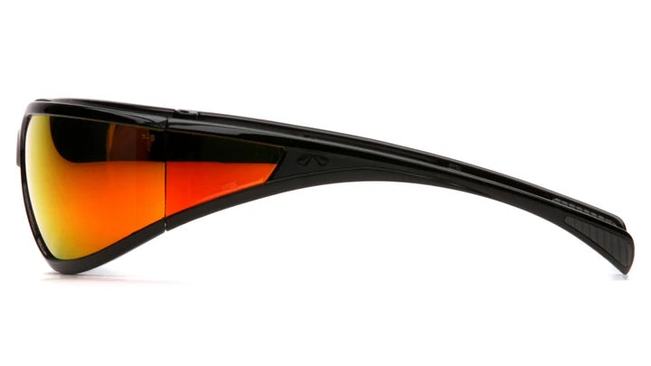 Exeter® - Glossy Black Frame, Mirror Anti-Fog Lens