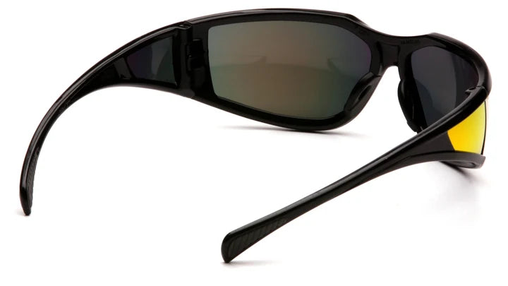 Exeter® - Glossy Black Frame, Mirror Anti-Fog Lens