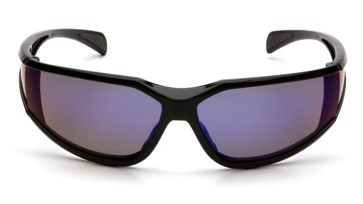 Exeter® - Glossy Black Frame, Mirror Anti-Fog Lens
