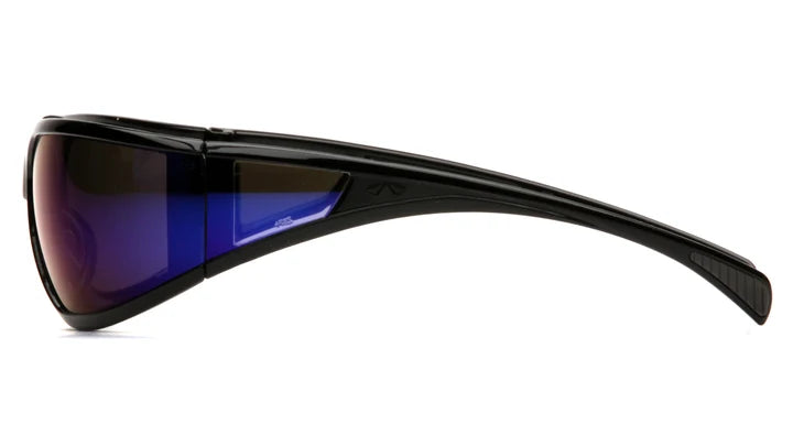 Exeter® - Glossy Black Frame, Mirror Anti-Fog Lens