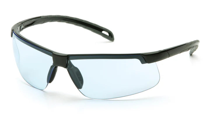 Ever-Lite Safety Glasses with Black Frame, H2MAX Anti-Fog Lens