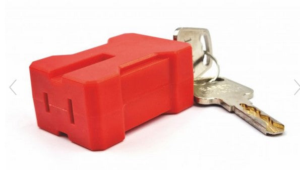 Two-Prong Electrical Plug Lockout