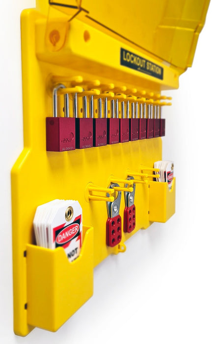 10 Lock Covered Lockout Station