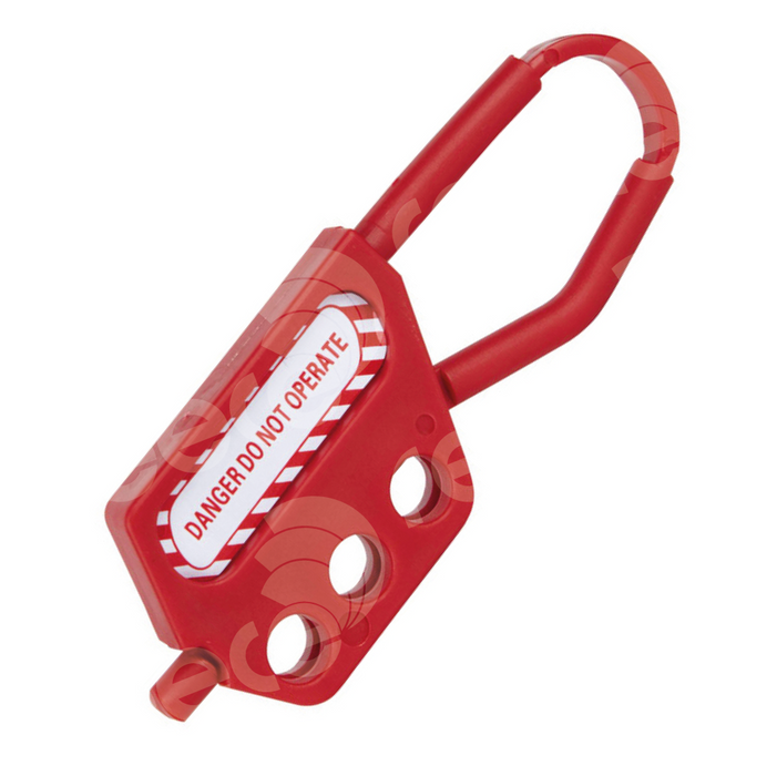 Compact Non-Conductive Nylon Lockout Hasp