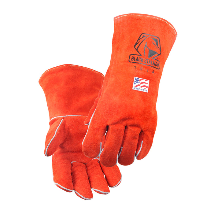 Select Shoulder Split Cowhide Stick Glove, Made In America