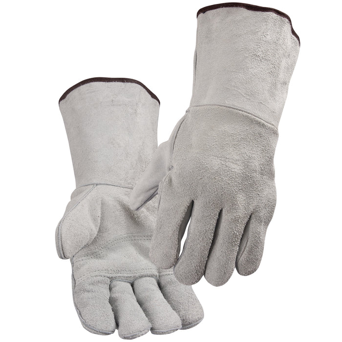 Value-Priced Patched Palm Split Cowhide Stick Glove