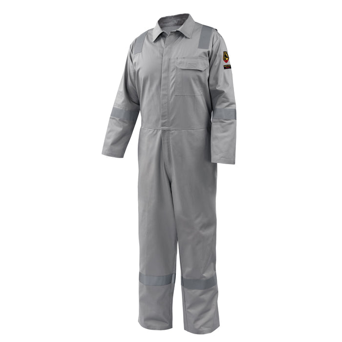 7 oz. AR/FR Cotton Coverall w/Reflective FR Tape