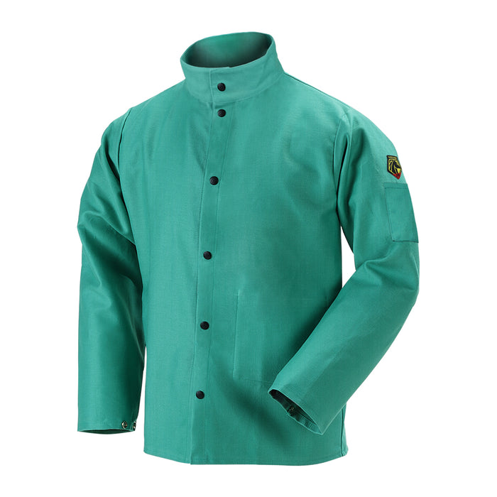 9 oz. Flame Resistant Cotton Welding Jacket, 36"