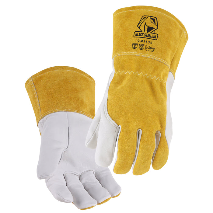 Goatskin Palm MIG Glove, ANSI/ISEA Cut Level 6