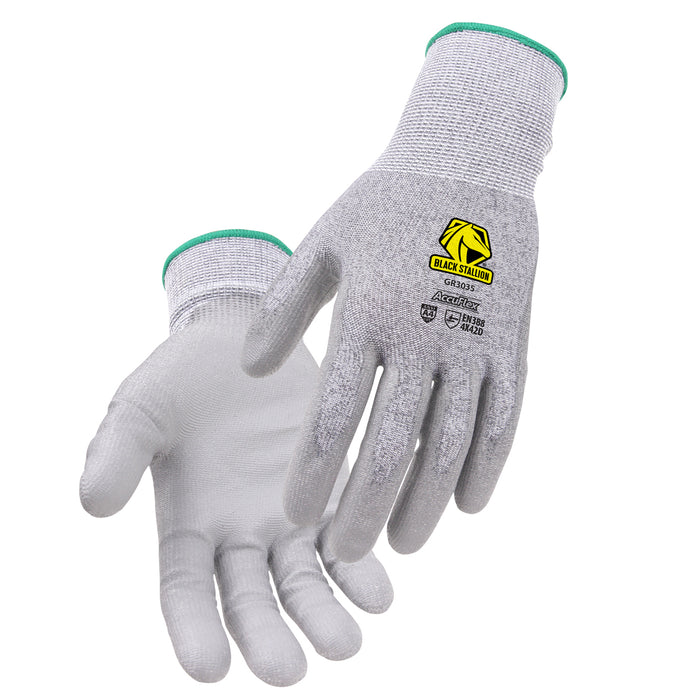 AccuFlex™ 15 HPPE, Polyurethane Coating, ANSI/ISEA 105 Cut Level A4