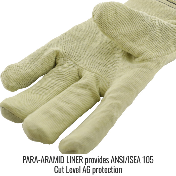 ToolHandz CORE Goatskin Palm Mechanics, Cowhide Palm Patches, ANSI/ISEA 105 Cut Level A6
