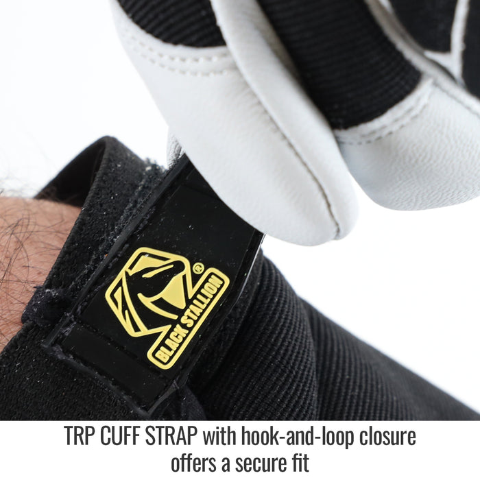 ToolHandz CORE Goatskin Palm Mechanics, Cowhide Palm Patches, ANSI/ISEA 105 Cut Level A6
