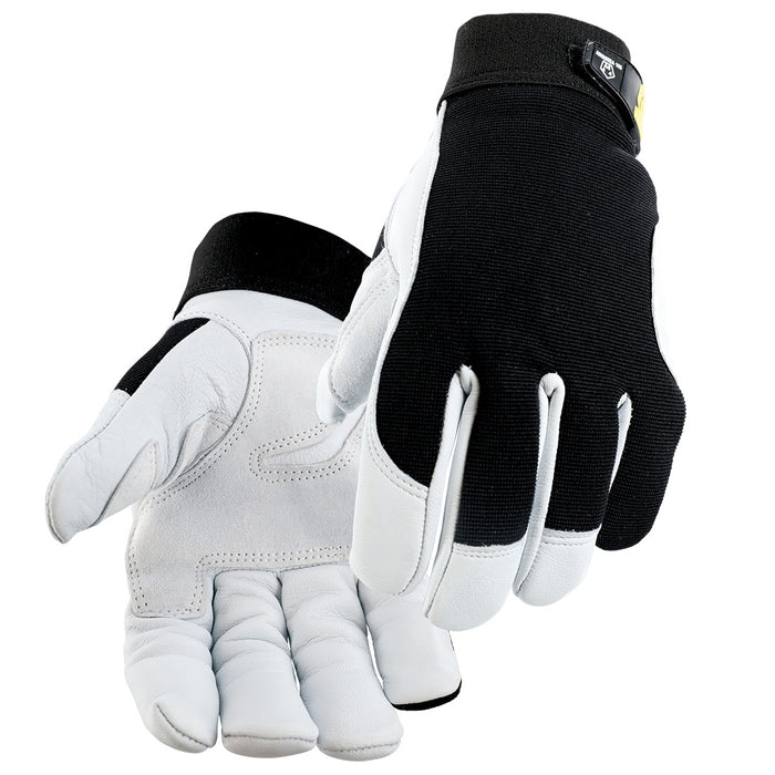 ToolHandz CORE Goatskin Palm Mechanics, Cowhide Palm Patches, ANSI/ISEA 105 Cut Level A6