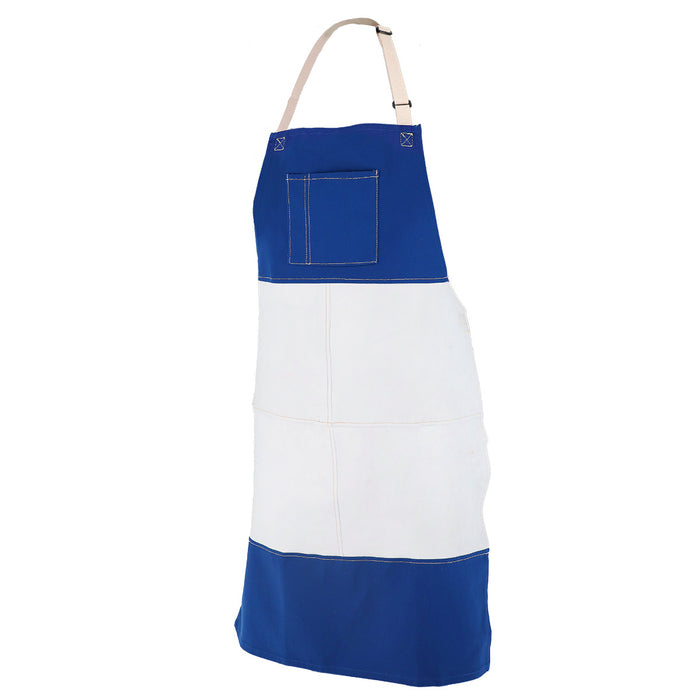 Grain Goatskin & FR Cotton Hybrid Bib Apron, 36” Length