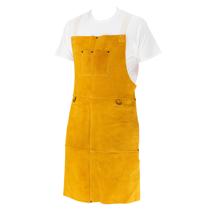 CORE Split Cowhide Bib Apron