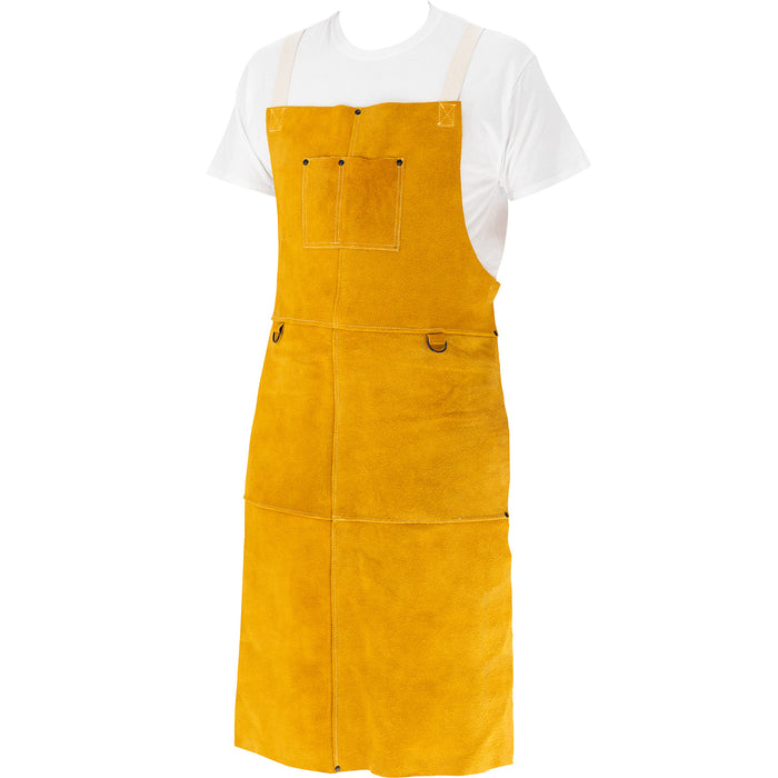 CORE Split Cowhide Bib Apron